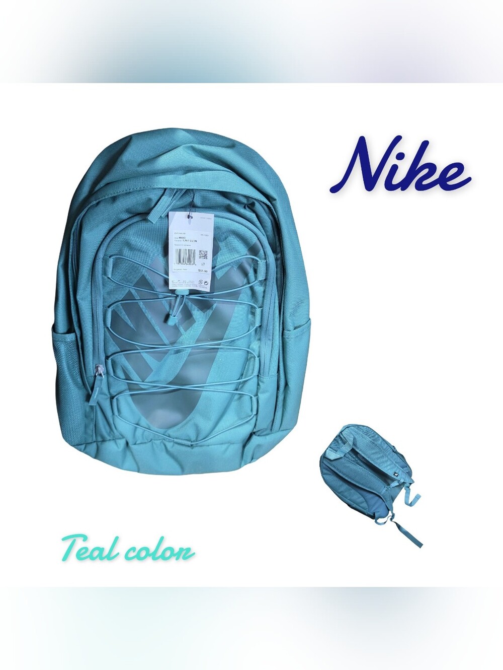 Nike Hayward Backpack Light Teal NEW